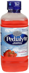 Pedialyte Oral Electrolyte Maintenance Solution Strawberry Flavor - 33.8 oz