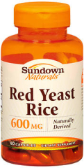 S D RED YEAST R CAP 600MG   60