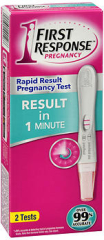 First Response Rapid Result Pregnancy Test - 2 ct