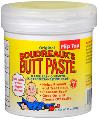 Boudreaux's Butt Paste Diaper Rash Ointment Original - 16 oz