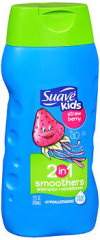 Suave Kids 2 in 1 Smoothers Shampoo and Conditioner, Strawberry- 12 oz