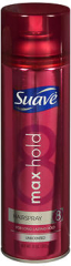 Suave Max Hold Hairspray Aerosol Unscented - 11 oz