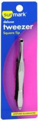 Sunmark Deluxe Tweezer Square Tip - 1 ea.