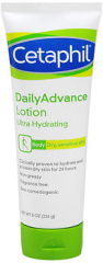 Cetaphil DailyAdvance Ultra Hydrating Lotion for Dry/Sensitive Skin - 8 oz