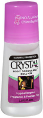 Crystal Body Deodorant Roll-On - 2.25 oz