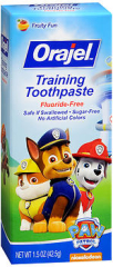 Orajel Training Toothpaste Paw Patrol Fruity Fun Flavor