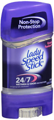 Lady Speed Stick 24/7 Antiperspirant Deodorant Gel Fresh Fusion - 2.3 oz