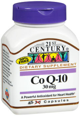 21st Century Co Q10 30 mg - 45 Capsules