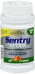 21st Century Sentry Senior - 125 ct