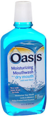 Oasis Moisturizing Mouthwash Mild Mint - 16 oz