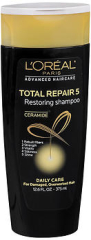 L'Oreal Total Repair 5 Restoring Shampoo - 12.6 oz