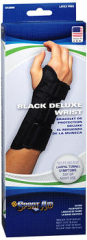 Sport Aid Deluxe Wrist Brace Black XL Right