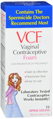 VCF VAGINAL CONTR FOAM   0.6OZ