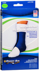 Sport Aid Neoprene Slip-On Ankle Support MD