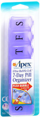 Apex Ultra Bubble-Lok 7-Day Pill Organizer