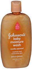 JOHNSON'S Skin Nourish Vanilla Oat Wash