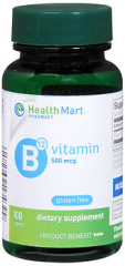 Health Mart Vitamin B12 500 mcg Tablets