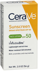 CeraVe Sunscreen Face Lotion SPF 50