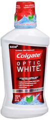 Colgate Optic White Mouthwash Sparkling Fresh Mint