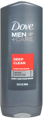 Dove Men + Care Deep Clean Body and Face Wash