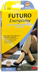 FUTURO Energizing Ultra Sheer Knee Highs For Women Small Nude Mild