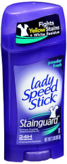 Lady Speed Stick Stainguard Antiperspirant Deodorant Powder Fresh - 2.3 oz