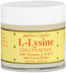 Basic Organics L-Lysine Ointment - 0.9 oz