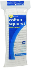 Sunmark Multi-Purpose Cotton Squares - 200 ct