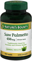 Nature's Bounty Saw Palmetto 450 mg - 100 Capsules