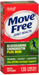 Schiff Move Free Joint Health Advanced plus MSM Coated Tablets