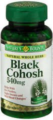 Nature's Bounty Black Cohosh 540mg - 100 Capsules