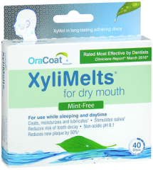 Orahealth XyliMelts Mint-Free Discs - 40 discs