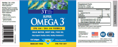 3T OMEGA3 300 DHA 200 GELCP100