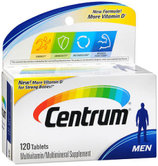 Centrum Men's Multivitamin/Multimineral Supplement Tablets- 120 ct