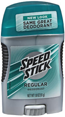 Speed Stick Deodorant Solid Regular - 1.8 oz