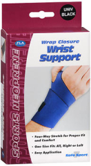 FLA ORTHOPEDICS Safe-T-Sport Wrist Support Black Universal