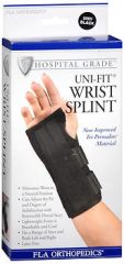 FLA Orthopedics Uni-Fit Wrist Splint 22-602UNBLK