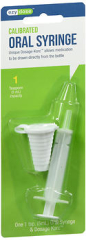 Ezy Dose Oral Syringe with Dosage Korc #67008 - 6 pack