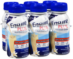 Ensure Plus Nutrition Shakes Vanilla