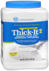 Thick-It 2 Instant Food and Beverage Thickener, Unflavored Concentrated Powder - 36 oz