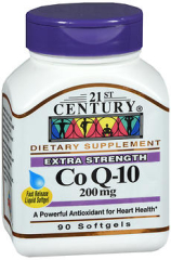 21st Century Co Q-10 200 mg Softgels Extra Strength - 90 ct