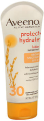 Aveeno Active Naturals Protect + Hydrate Lotion Sunscreen SPF 30 - 3 oz