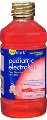 Sunmark Pediatric Electrolyte, Oral Solution, Strawberry Flavor - 33.8 oz