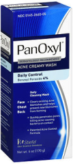 PanOxyl Acne Creamy Wash, 4% - 6 oz