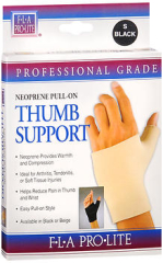 FLA Orthopedics Pro-Lite Thumb Support 25-130LGBLK