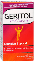 Geritol Complete Multivitamin Tablets - 40 Ct