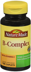 Nature Made B-Complex With Vitamin C Caplets - 100 ct