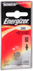 Energizer Watch/Electronic Silver Oxide Battery 395
