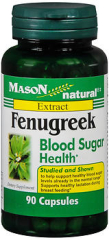 Mason Natural Fenugreek Capsules