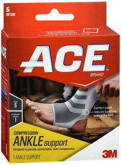 Ace Compression Ankle Support Small
